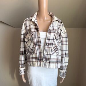 Zara Plaid Jacket